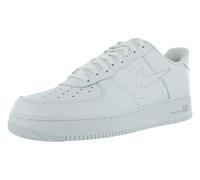 Nike Air Force 1, Sneaker Uomo, White Dk Smoke Grey, 39 EU