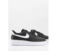 Nike Air - Force 1'07 - Sneakers nere e bianche-Nero 40.5