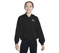Nike Air French Jr - felpa con cappuccio - bambina S Black junior