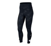 Nike Air HR 7/8 Tights da Donna, Donna, CJ2149, Nero/Argento Lucido, S