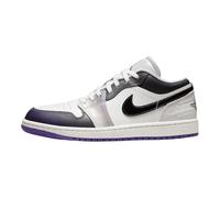 Nike Air Jordan 1 Basso Donne Scarpe, Vela/Nero-sail-cemento Grigio, 38 EU