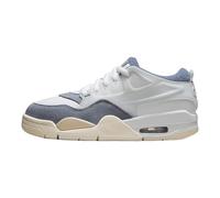 NIKE Air Jordan 1 Basso GS Grade Scuola Formatori Scarpe Da Ginnastica Moda, Bianco Prisma Rosa Diffuso Blu Ashen Slate Calcio Grigio Latte Di Cocco, 37.5 EU