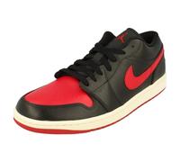 Nike Air Jordan 1 Basso UNC Scarpe Da Pallacanestro Donna, Nero/Palestra Rosso-vela, 36.5 EU