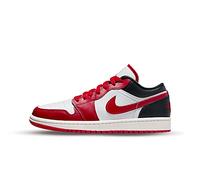 Nike air Jordan 1 low DC0774 160 bianco rosso nero Bianco Rosso Nero/42