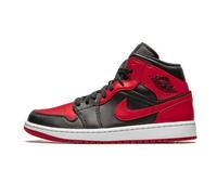 Nike Air Jordan 1 Mid Banned, Scarpe da Basket Uomo, Multicolore (Black Gym Red White), 43 EU