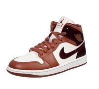 SCARPE NIKE WMNS AIR JORDAN 1 MID TG 37.5 COD BQ6472-200 - 9W [US 6.5 UK 4 CM 23.5] Bianco