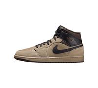Jordan Sneaker alta 'AIR JORDAN 1' cioccolato / cachi / nero, Taglia 44