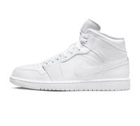 NIKE Air Jordan 1 Mid Scarpe da ginnastica da uomo, bianco, 46 EU