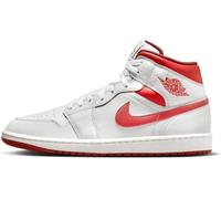 NIKE Air Jordan 1 Mid Scarpe da ginnastica da uomo, Vela Rossa Duna Aragosta Bianca, 45.5 EU