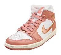 Nike Air Jordan 1 Mid Se Donna Red Stardust Copper Formatori Moda - 44 EU