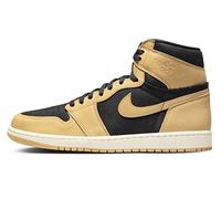 Nike Uomo Air Jordan 1, Vachetta Tan/Nero/Vela, 43 EU