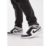 Nike Air - Jordan 1 - Sneakers alte bianche e nere-Bianco MW 8.5