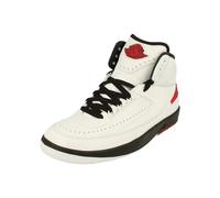 Nike Air Jordan 2 Retro Donne Trainers DX4400 Sneakers Scarpe (UK 5 US 7.5 EU 38.5, White University Red Black 106)