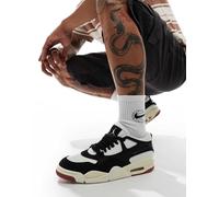 Nike - Air Jordan 4 Remastered - Sneakers bianche e nere-Bianco 48.5