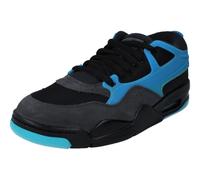 NIKE Air Jordan 4 RM Scarpe da Ginnastica Uomo, Nero Gamma Blu Antracite, 45 EU