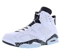 Nike Air Jordan 6 Retro Sneaker Uomo, Bianco/nero, 42.5 EU