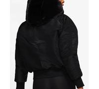 Nike Air Jordan Giacca Bomber Reversibile con Cappuccio Pelliccia...