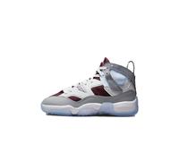 Nike Air Jordan Jumpman Two Trey GS Basketball Trainers DQ8431 Sneakers Scarpe (UK 4 US 4.5Y EU 36.5, White Cherrywood Red 103)