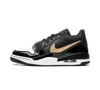 NIKE Air Jordan Legacy 312 Low Sneakers Uomo, Nero Bianco Oro Metallizzato, 45 EU