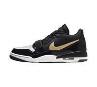 NIKE Air Jordan Legacy 312 Scarpe da Ginnastica Uomo, Nero Bianco Oro Metallizzato, 45 EU