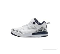 Nike Air Jordan Spizike Low FQ3951 104. Sneakers Scarpa da Ginnastica Bambino.Numeri dal 28 al 35 (Wht-Obsidian, Sistema Taglie Calzature EU, Bimbo (0-5 Anni), Numero, Media, 30)
