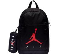Nike Zaino Air Jordan Taglia L, nero, moderno
