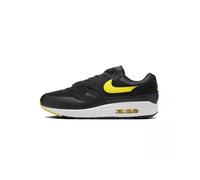 Nike Air Max 1 Ess, Sneaker Uomo, Black Opti Yellow Summit White, 42.5 EU