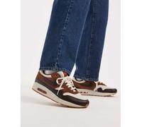 Nike Sportswear Sneaker bassa 'AIR MAX 1 ESS' caramello / arancione / nero / bianco Uomo Nike Sportswear 40,5