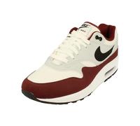 Nike Air Max 1 Uomo Trainers FD9082 Sneakers Scarpe (UK 7 US 8 EU 41, White Black Dark Team Red 106)