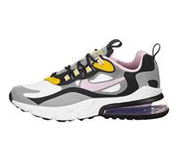 Nike Air Max 270 React GS Running Trainers BQ0103 Sneakers Scarpe (UK 5.5 us 6Y EU 38.5, Particle Grey Arctic Pink 017)