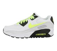 Nike Air Max 90 LTR (GS), Sneaker, White Volt Black Pure Platinum, 38.5 EU