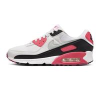 Nike Air Max 90, Sneaker Donna, White Light Silver Aster Pink Black, 38 EU