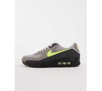 Nike Air Max 90 PRM Reflect - Uomo (Giallo Fluo/Antracite/Nero), Giallo fluo/Antracite/Nero, 7.5