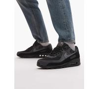 Nike - Air Max 90 - Sneakers nere e color albero mimetico-Nero MW 6