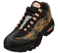 Nike AIR MAX 95 OG QS Mens Fashion Trainers Black Orange - 42 EU