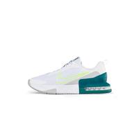 Nike Air Max Alpha Trainer 6 Workout-Schuh für Herren, Scarpa da Allenamento Uomo, White Hot Lime Bright Spruce Grey Fog, 45 EU