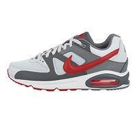 Nike Air Max Command, Scarpe da Ginnastica Basse Uomo, Pure Platinum/Gym Red/Dk Grey/Cool Grey/White 049, 41 EU