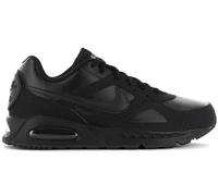 NIKE Men's Air Max Ivo Leather Shoe, Sneaker Uomo, Black/Black-Black-Black, 42.5 EU