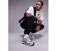 Nike - Air Max Moto 2K - Sneakers argento e azzurre MW 11