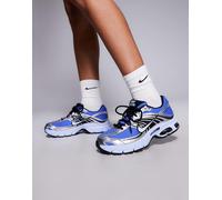 Nike - Air Max Moto 2K - Sneakers blu e argento metallizzato WM 7.5