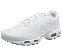 NIKE Air Max Plus, Scarpe Sportive Uomo, Bianco, Nero, Nero, Grigio (Cool Grey), 46 EU