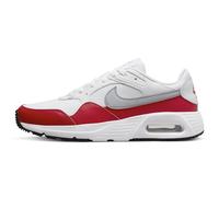 Nike Air Max Sc, Sneaker Uomo, White/Wolf Grey-University Red-Black, 43 EU