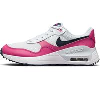 NIKE Air Max SYSTM (GS), Sneaker, White/Obsidian-Fierce Pink-Pure PLA, 38 EU