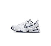 NIKE Air Monarch IV, Sneaker Uomo, White/Metallic Silver-Midnight Navy, 47 EU