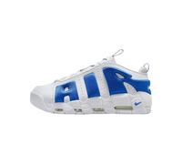 NIKE Air More Uptempo Low, Sneaker Uomo, White/Hyper Royal-Psychic Blue, 45.5 EU