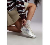 Nike - Air Superfly - Sneakers unisex bianche e argento-Bianco WM 13