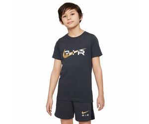 Nike Air T-Shirt Logo Antracite Bambino S - Ragazzo