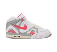 NIKE Air Tech Challenge 2, Sneaker Uomo, White/Racer Pink-LT Smoke Grey, 42.5 EU
