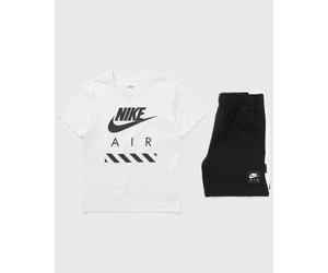 Nike AIR TEE/SHORT SET Tracksuits black|white in taglia:4-6