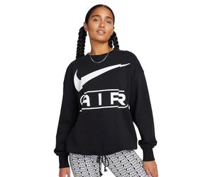 Nike Air Terry Pullover Wmns (FN1897-010) Black/White, Felpa Oversize Donna, Taglia S